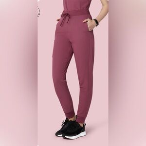Mandala High Waisted Joggers- Deep Mauve